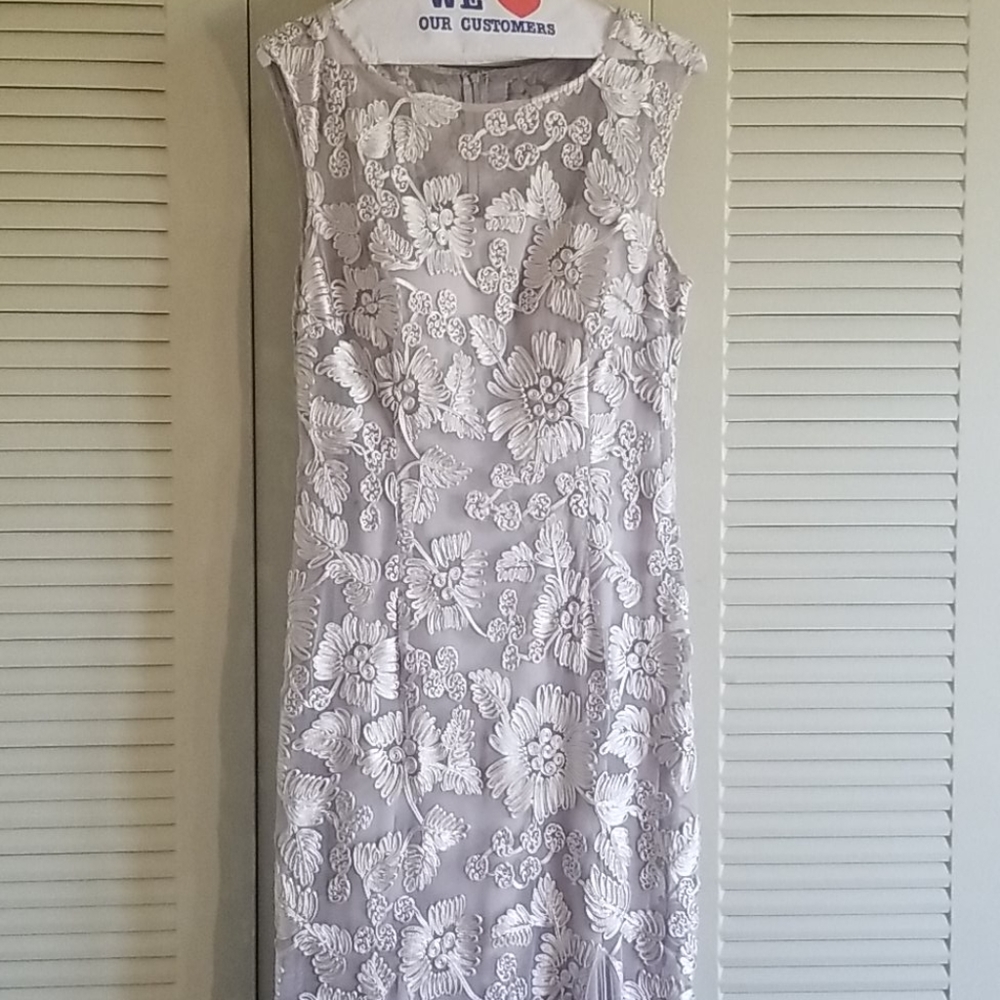 Grey Mother of the bride/groom Dress